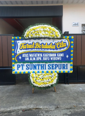 Papan Bunga Duka di Bugangan